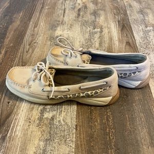 Sperry top-sider with animal print